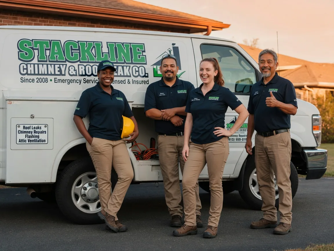 Chimney flashing repair company in Claysville, PA